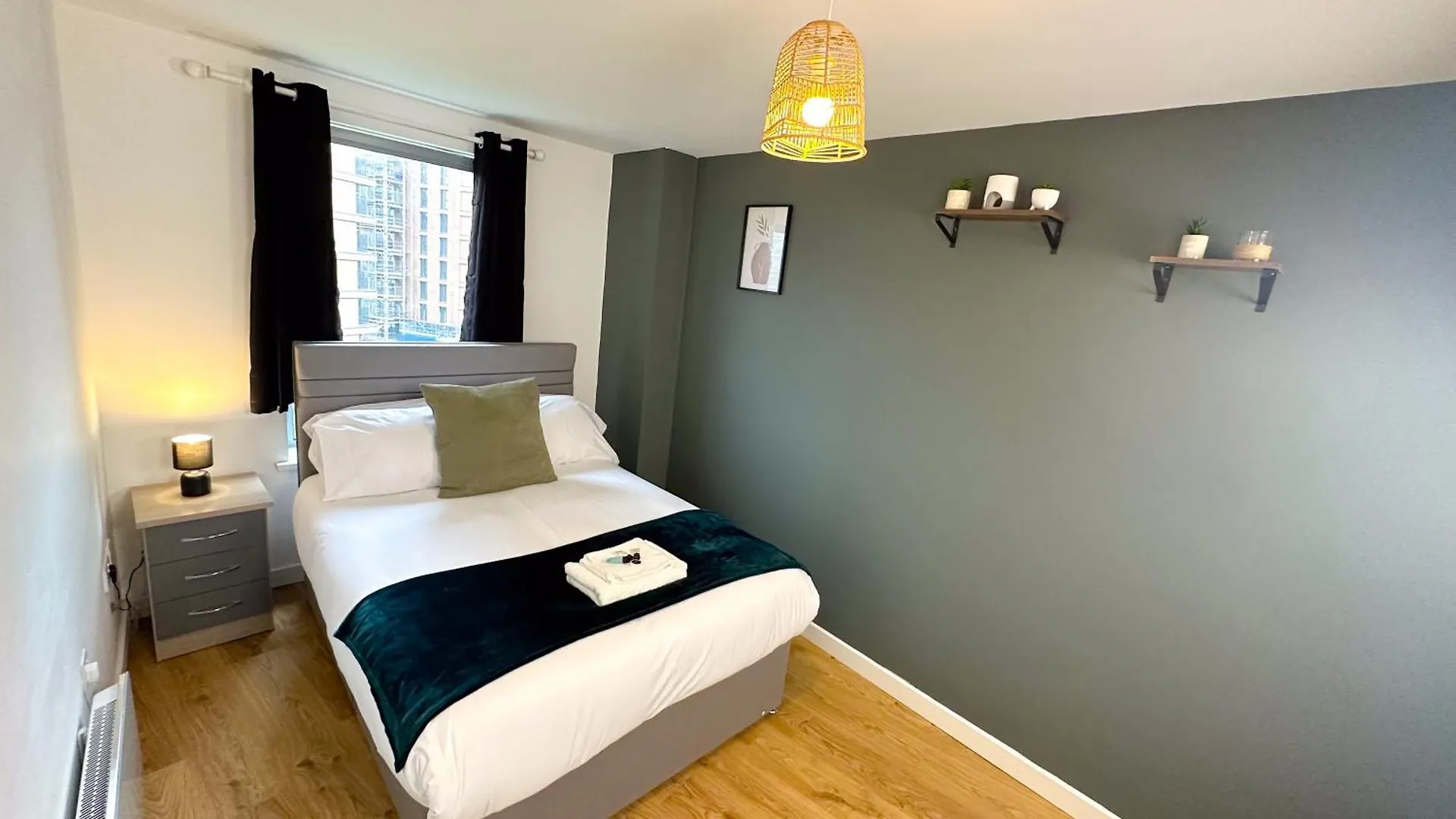 公寓 Central Flat - Free Parking - Business Stays 利兹